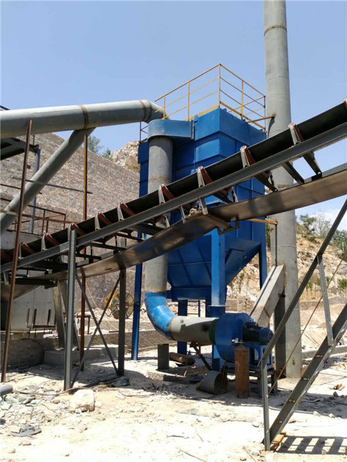 溧阳麻豆国产精品矿山除尘设备现场安装